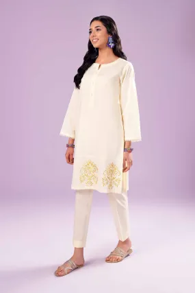 2 Piece - Embroidered Suit - PE24-154