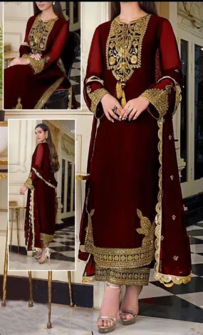 Asim Jofa Chiffon Suit