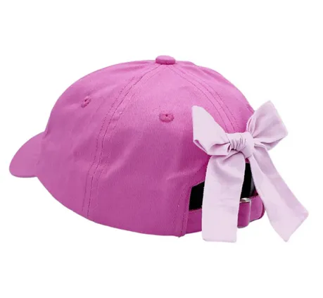 Ballerina Bow Kids Baseball Hat