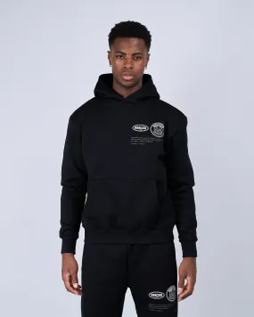 Black Grey Caruso Hoodie