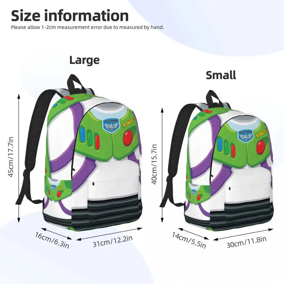 Buzz Lightyear Space Suit Backpack