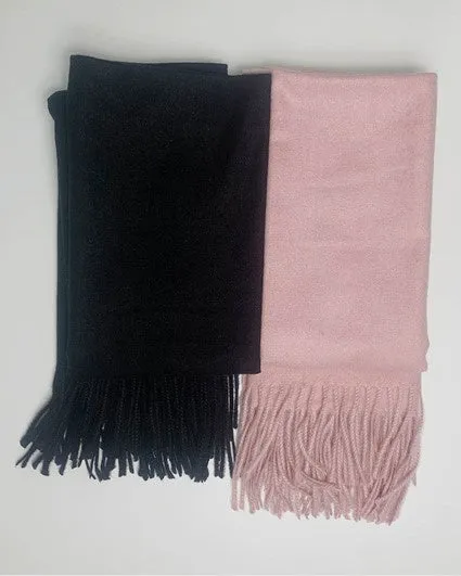 Cecile Super Soft Pink Scarf