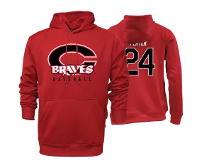 Chopticon Braves Baseball- DTF Hoodie