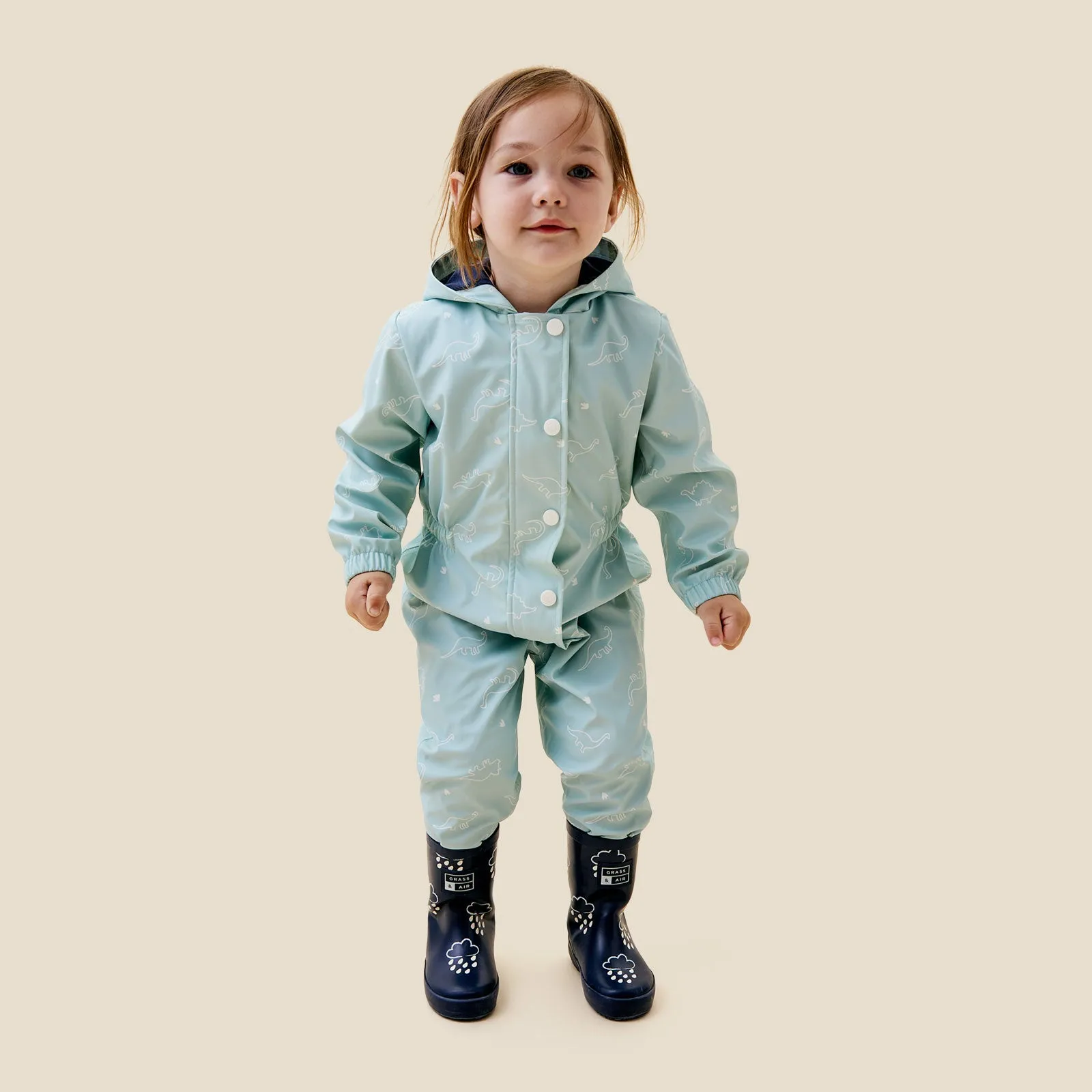 Dino Recycled Waterproof Rain Suit