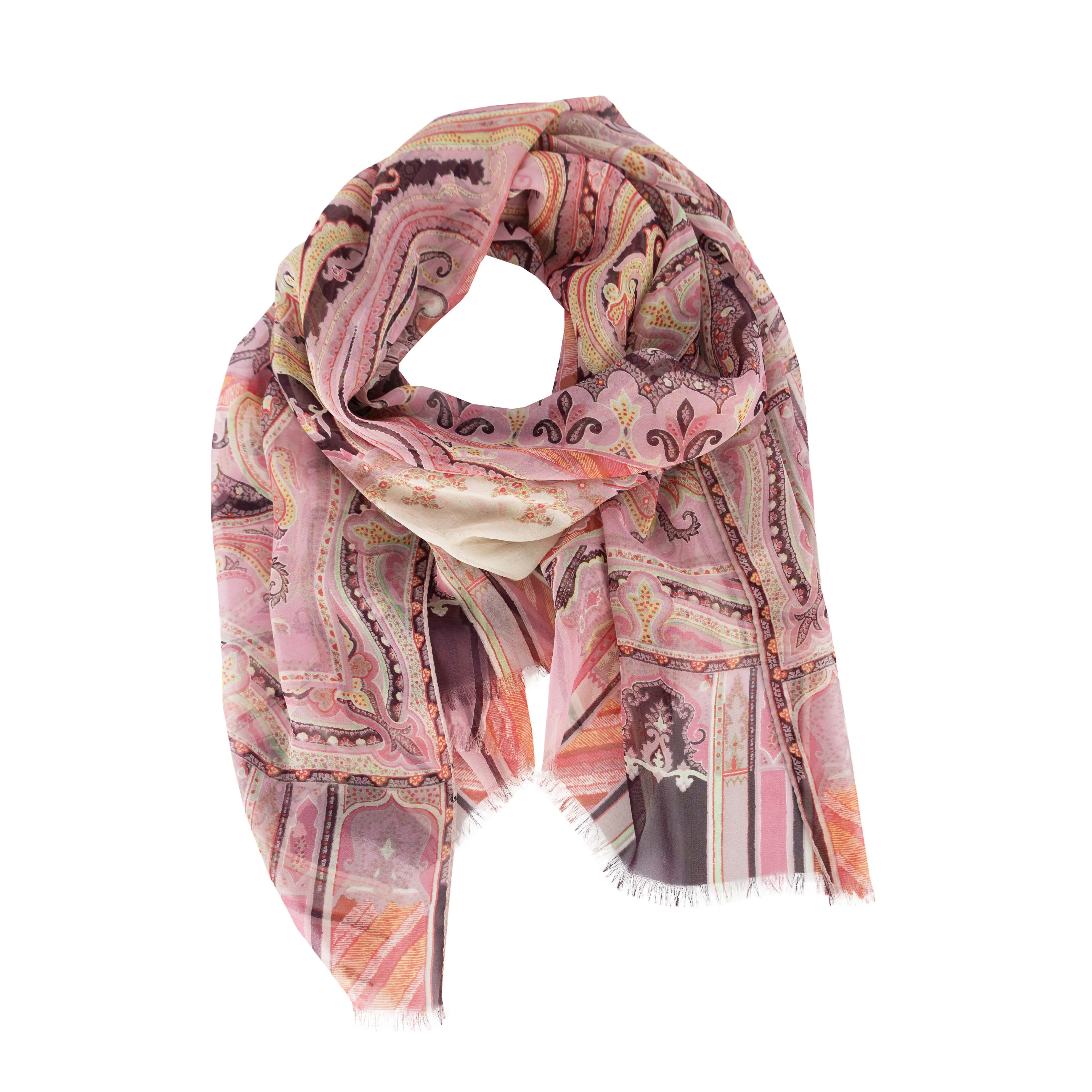 Etro Paisley Silk Scarf - '20s