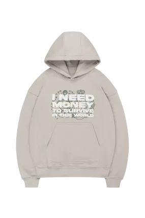 GET RICH HOODIE GREY