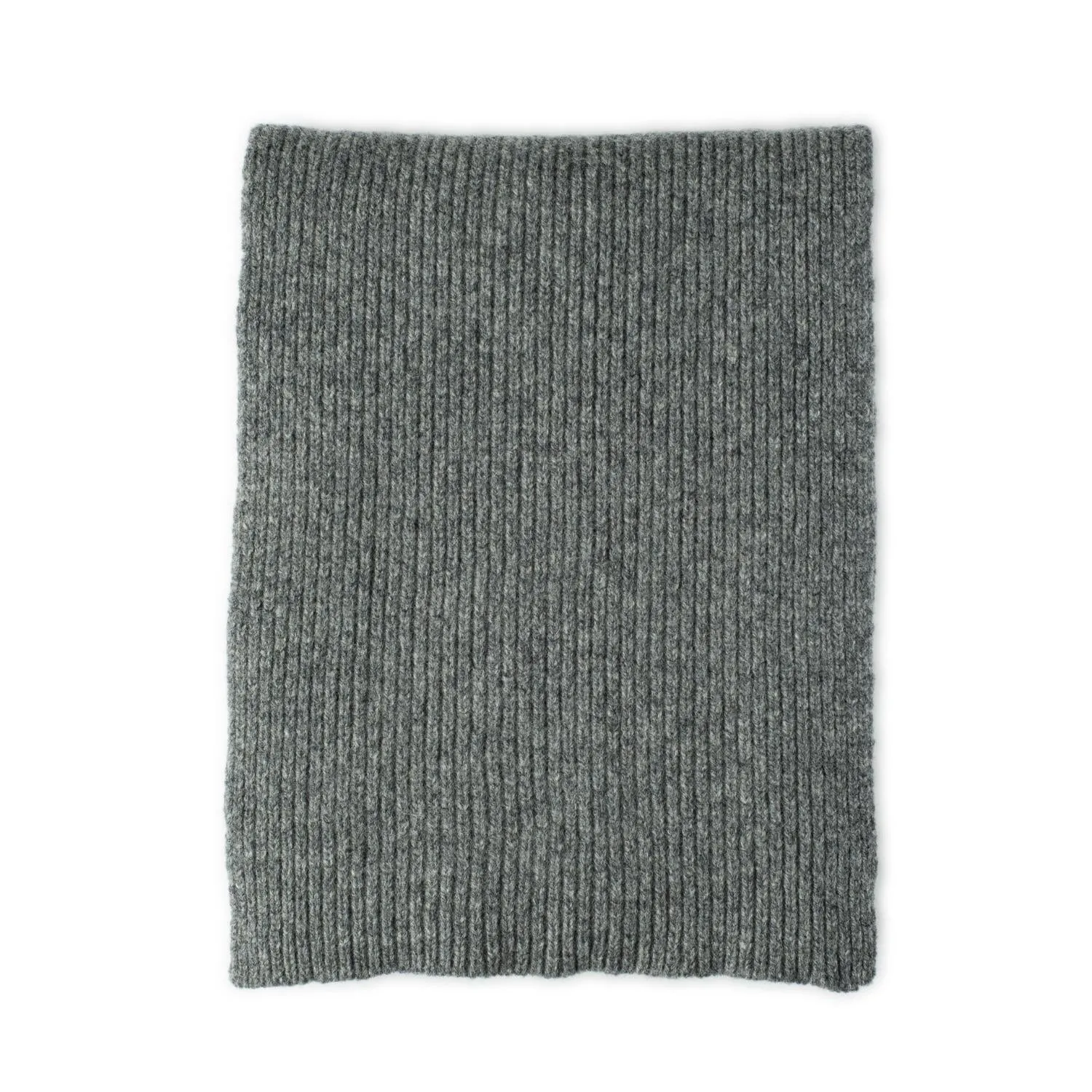 Grey Lambswool Hat and Scarf Set | Clyde