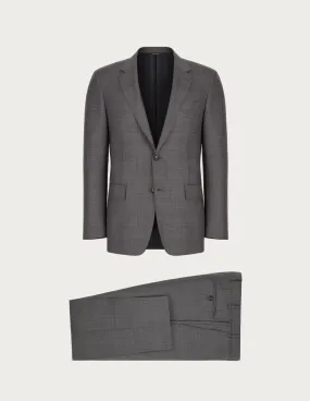 Grey Tonal Prince of Wales Suit