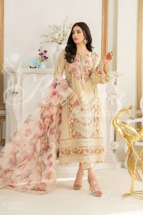 Karma Festive Embroidered Suit KAR43