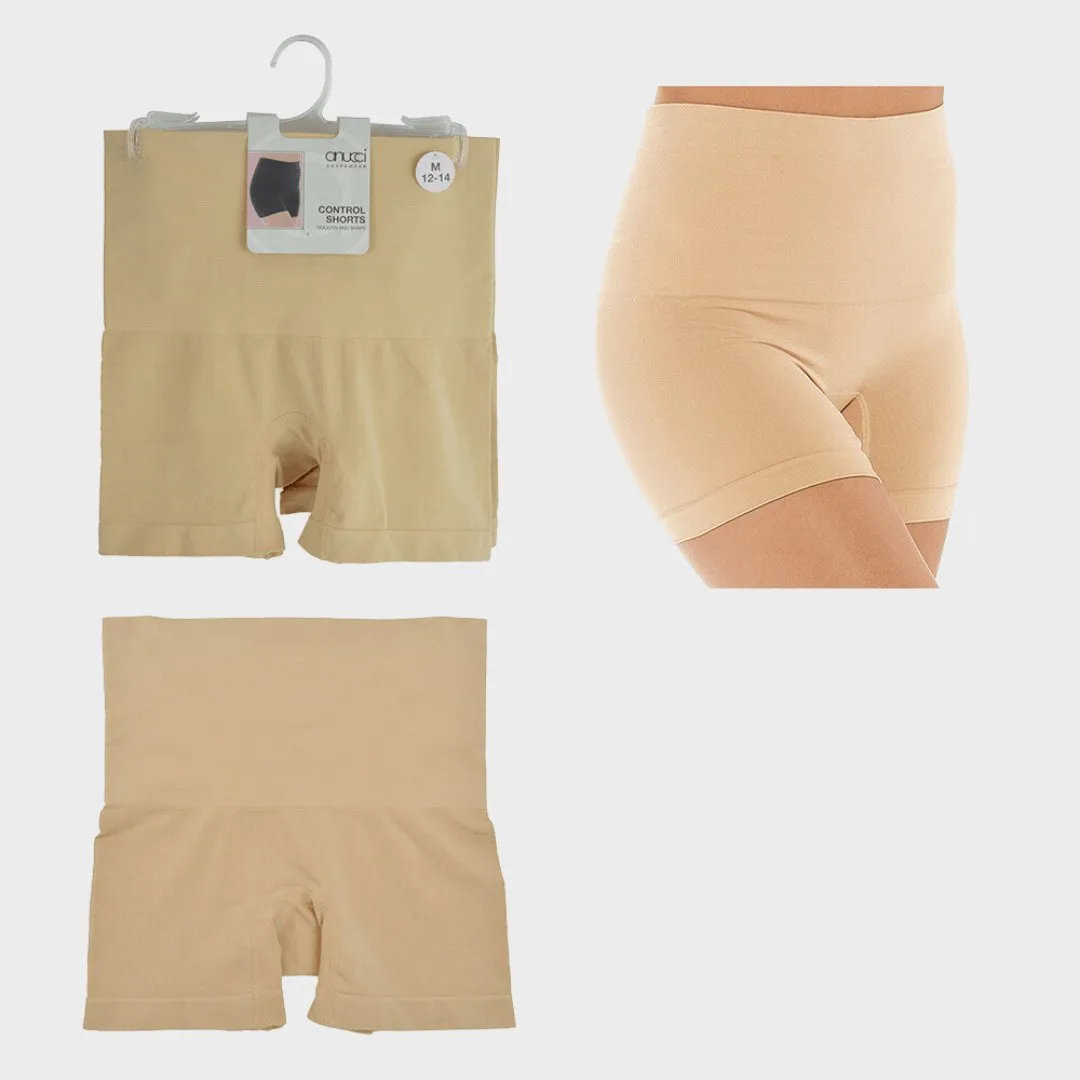 Ladies Nude Control Shorts