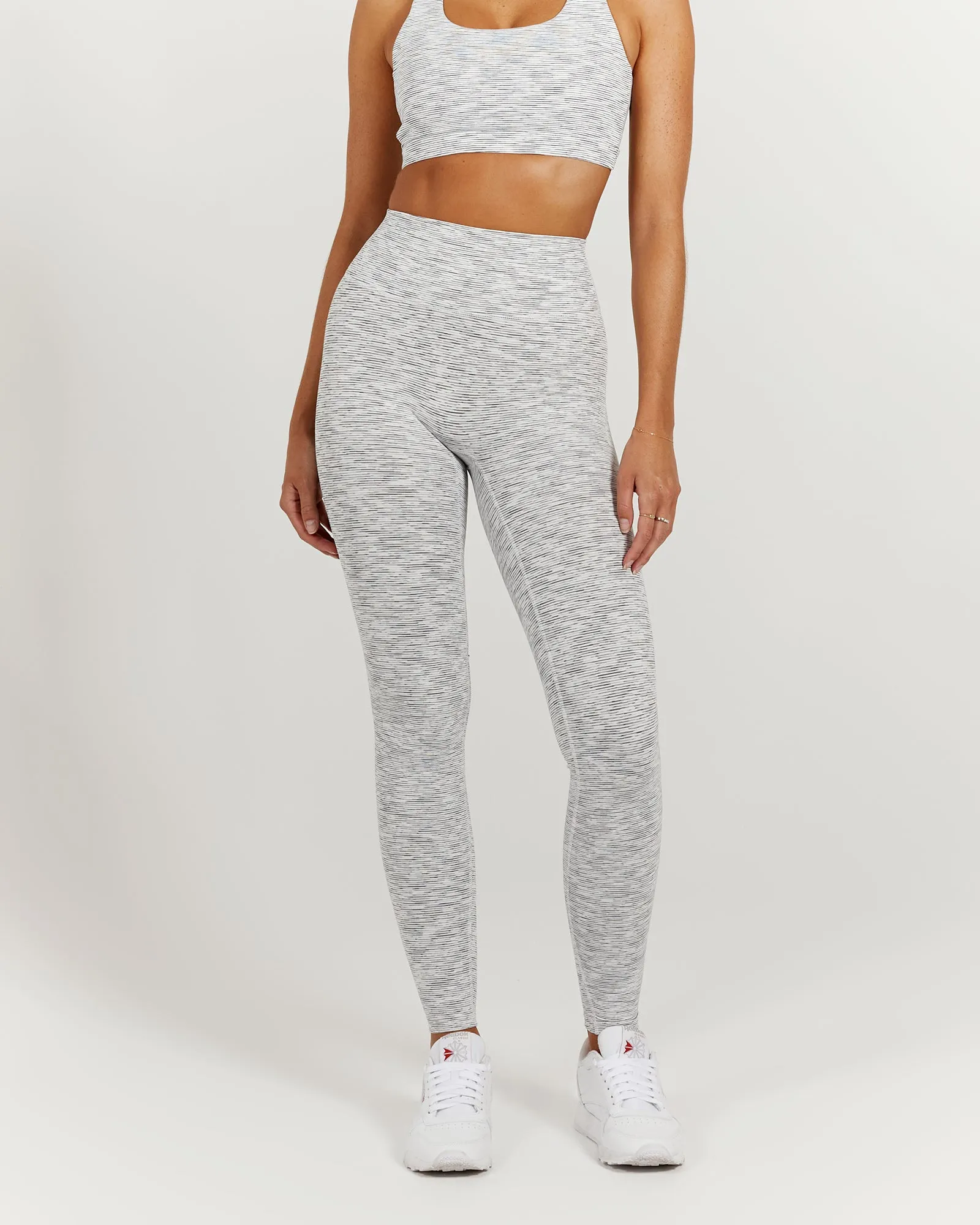 LUXE LEGGINGS 28" - ARCTIC GREY