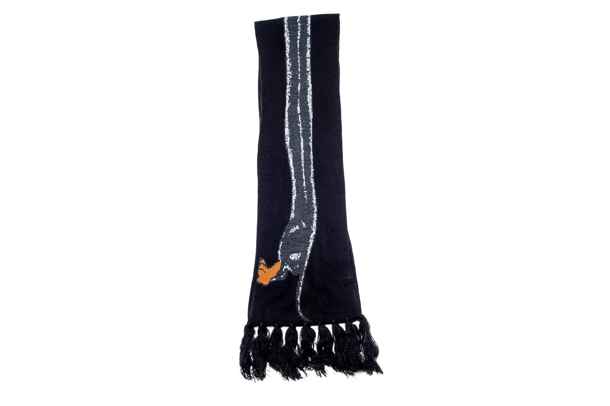 Market Long Bois Knit Scarf "Black"