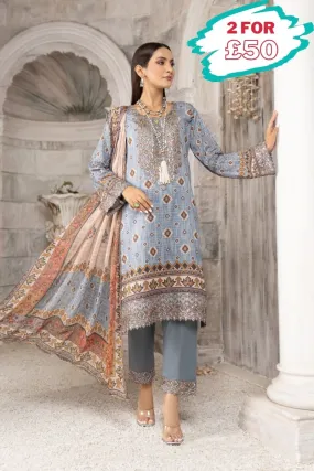 Munira Cambric 3 Piece Suit MUN505