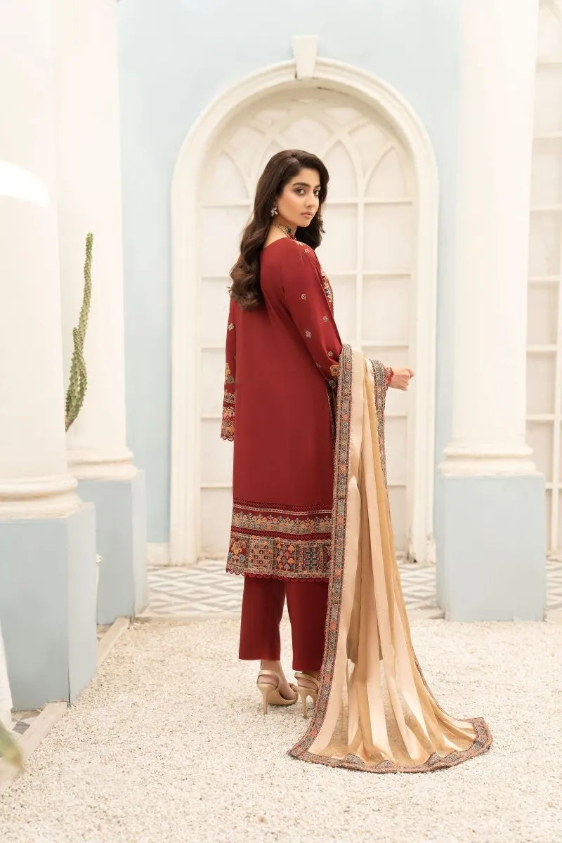 Munira Embroidered Viscose Pakistani Suit MUN544