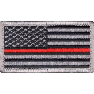 Thin Red Line Support the Firefighters U.S. Flag Patch