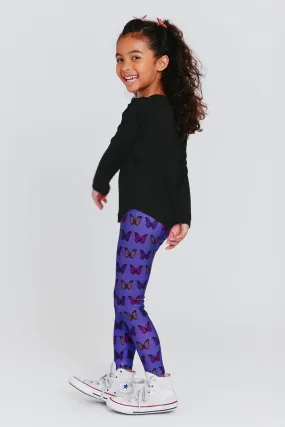 Toddler Leggings in Halftone Butterfly