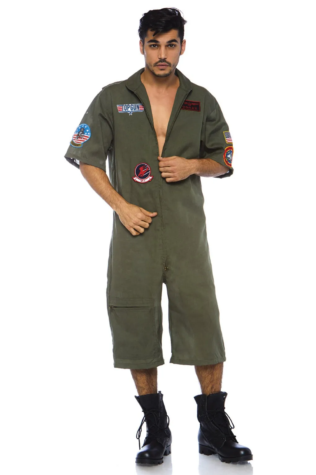 Top Gun men's short flight suit